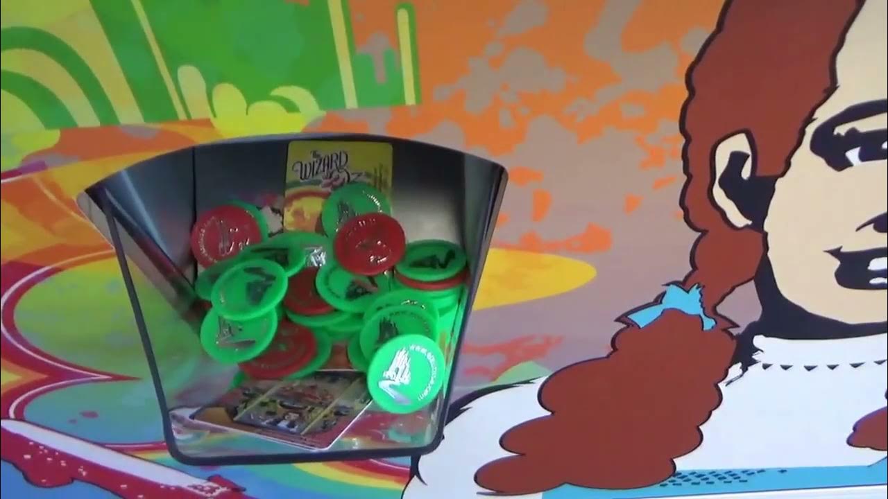 Wizard Of Oz Coin Pusher Challenge, 400 Credits Prize Zone Arcade, What