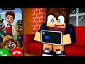 PAW Patrol Is Calling Me On The Phone In Minecraft 