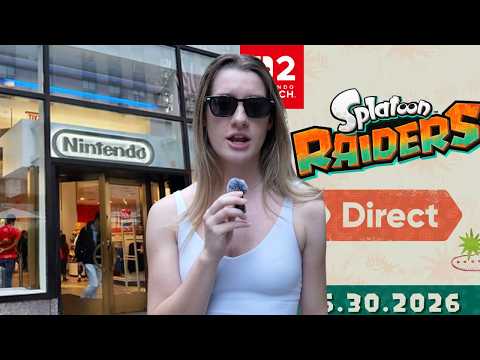 Splatoon Raiders Direct Nintendo NY Reaction!