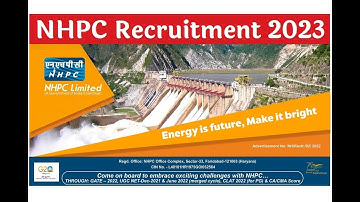 NHPC Recruitment 2023 | Salary ₹1,10,000 | 400+ Vacancies | Latest Job Vacancy 2023 | Job 2023