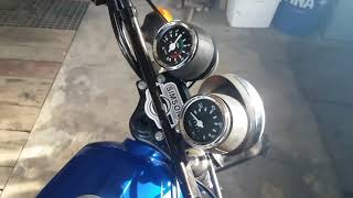 Pierwsze odpalenie Simson s51 Enduro po kapitalnym remoncie 60/4