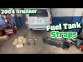 Replacing FUEL TANK straps and under cover on Toyota 4Runner 2004 2005 2006 2007 2008 2009