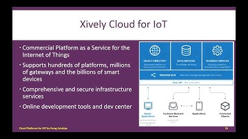 Cloud Storage Models, WAMP - AutoBahn for IoT, Xively Cloud for IoT, Django