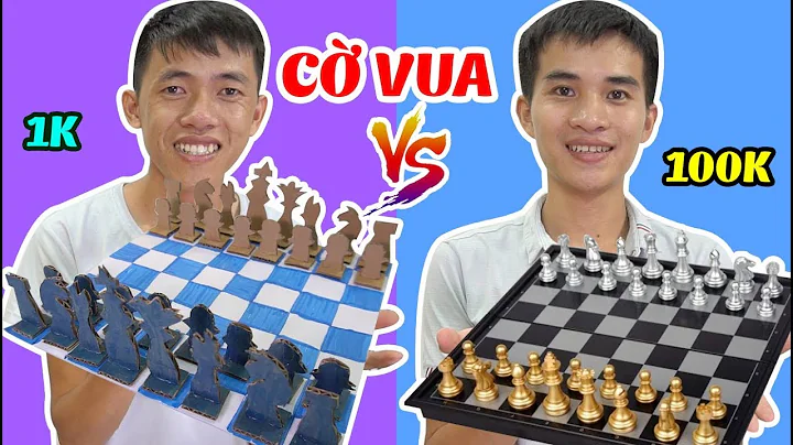 CỜ VUA TỰ LÀM 1K VS BÀN CỜ VUA GỖ 100K - Đồ Chơi Con Nhà Giàu Và Con Nhà Nghèo | TGS