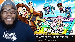 ItsFunneh - Roblox But You YEET YOUR FRIENDS!? | Joey Sings Reacts