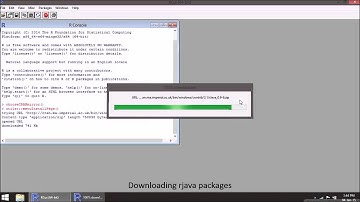 Part II - R Language: rJava Download