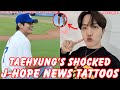 ARMYs Shocked! Taehyung Called “Victory Fairy” JHope Reveals Hidden Knee Tattoos 💜