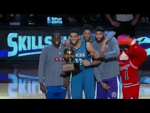 Karl-Anthony Towns Wins Taco Bell Skills Challenge