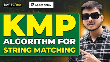 Lecture 43: String Matching || KMP Algorithm