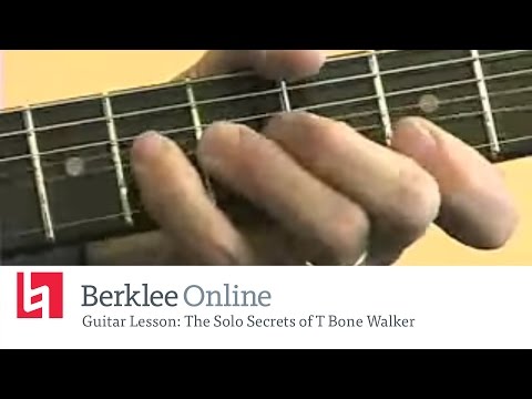 The Solo Secrets of T Bone Walker