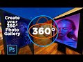 Create 360 Degrees Photo Galleries in Photoshop