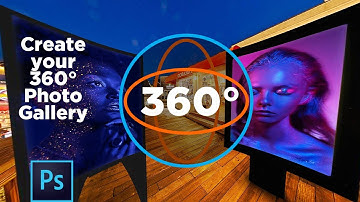 Create 360 Degrees Photo Galleries in Photoshop