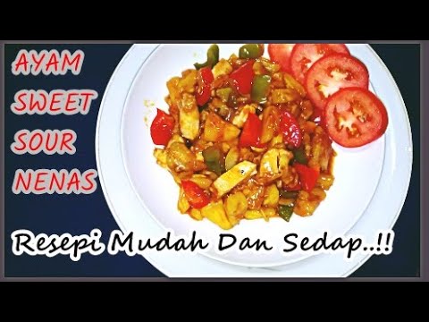 Resepi AYAM SWEET SOUR NENAS mudah dan sedap | Ayam Sweet Masak Nanas - YouTube