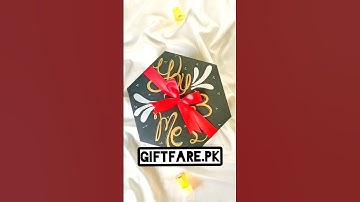 Explosion box | giant gift box | layers gift box | gift box for love one | mystery box #gifts #viral