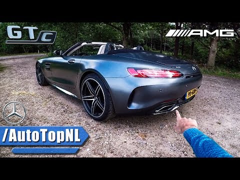 Mercedes AMG GT C REVIEW POV Test Drive By AutoTopNL