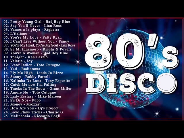 80s TOP 400 selection, I Love Disco Experience