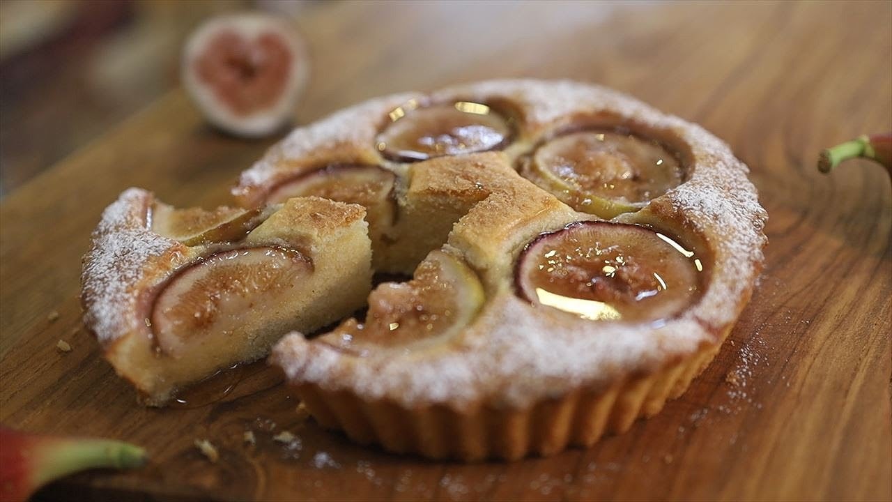 イチジクのバターケーキの作り方 レシピ 無花果 パン ド ジェーヌ Buttercake Of Fig Coris Cooking Youtube