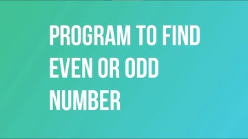 Write a Program to Find Even or Odd Number in C# | C# Code to find even odd number