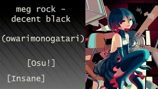 Osu! meg rock - decent black[Insane]