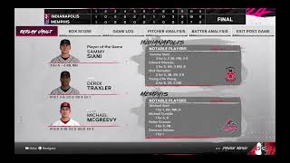 MiLB - Memphis Redbirds vs. Indianapolis Indians - MLB The Show