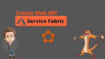 create web api with service fabric