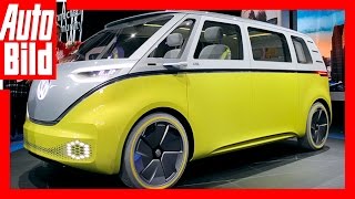 VW I.D. Buzz (Detroit 2017) Details/Review