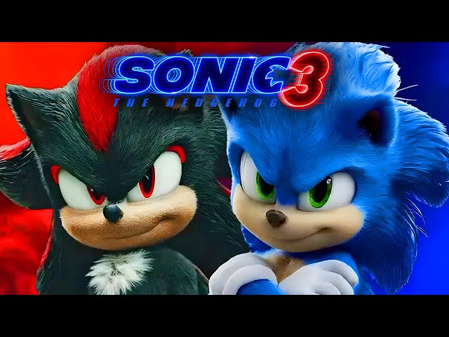 Sonic Movie 3 Sonic & Shadow Poster LEAK DEBUNKED!! class=