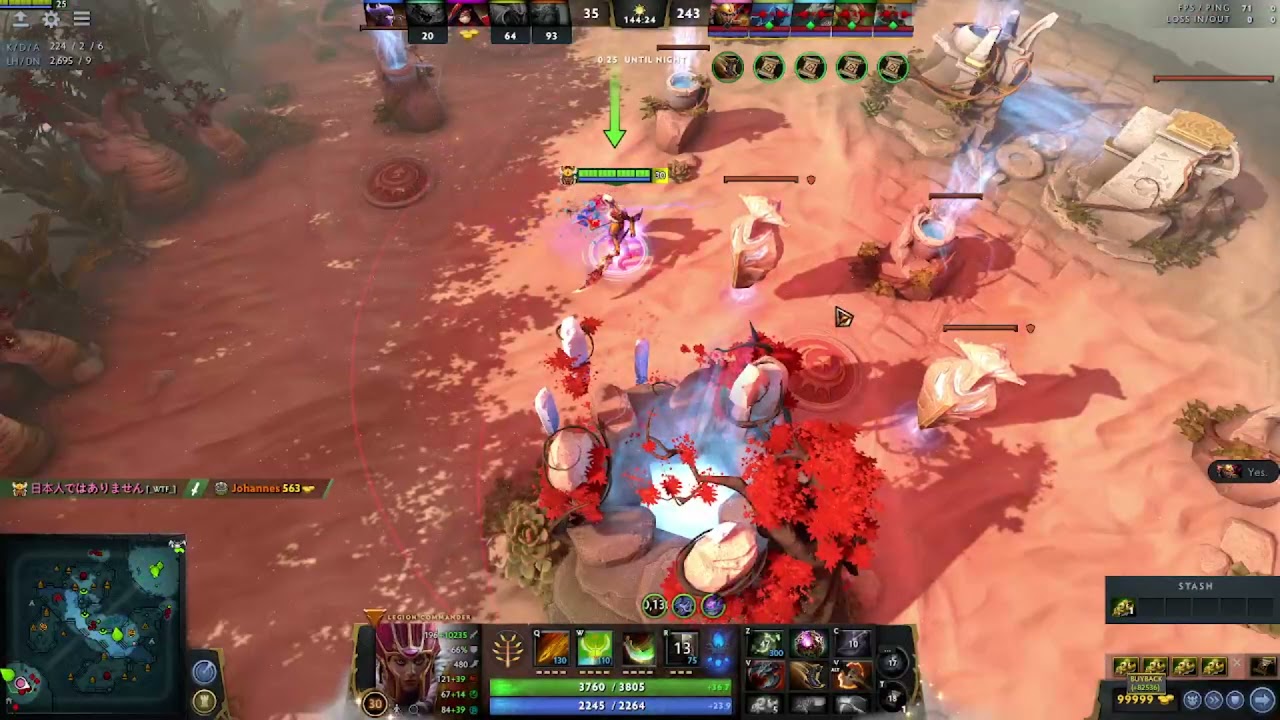 10k duel damage LC in action (experimenting w/ bots)