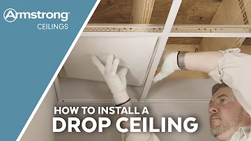 How to Install a Drop Ceiling | Armstrong Ceilings for the Home