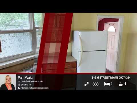 816 M STREET, Miami, OK home video tour