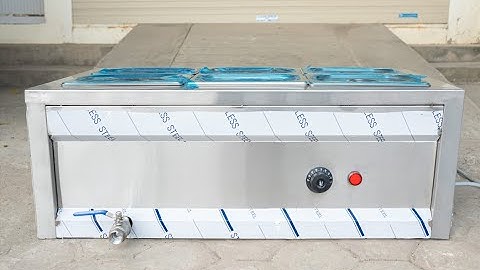 Địa Chỉ Mua Tủ Giữ Nóng Thức Ăn 6 Khay 16,2cm x 26,5cm Giá Rẻ