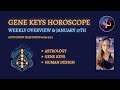 GENE KEYS HOROSCOPE I January 17th &amp; Weekly Overview
