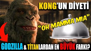 Monsterverseteki En Büyük Fark Kongun Beslenme Şekli Onu Godzilla Ve Diğer Titanlardan Ayırıyor?