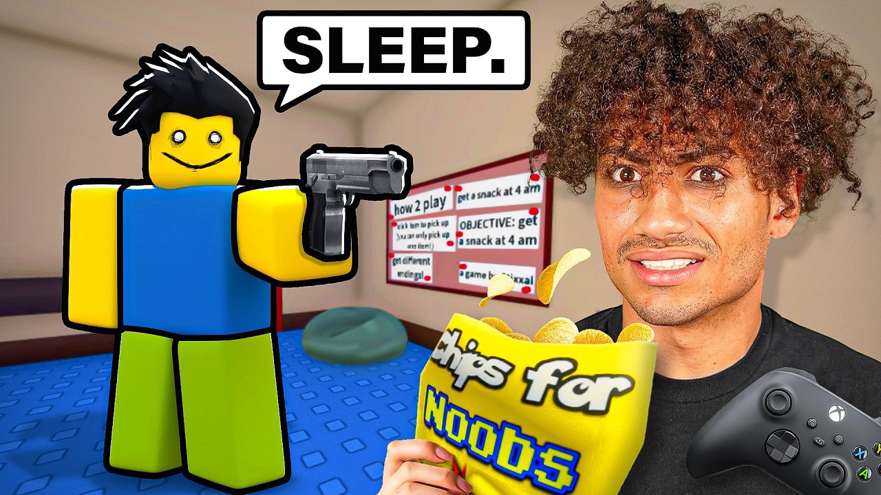 Roblox Get A Snack At 4AM..