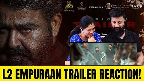 L2 Empuraan Trailer Reaction | Mohanlal | Prithviraj Sukumaran | GokulamGopalan | Antony Perumbavoor