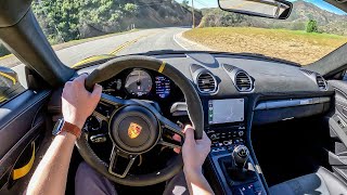 2023 Porsche 718 Cayman Gt4 Rs - Pov Canyon Drive Binaural Audio