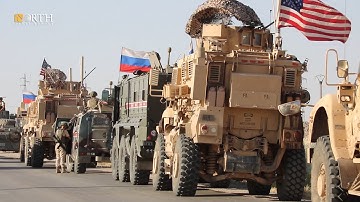 US patrol prevents Russian patrol from entering Derik city, northeast Syria
