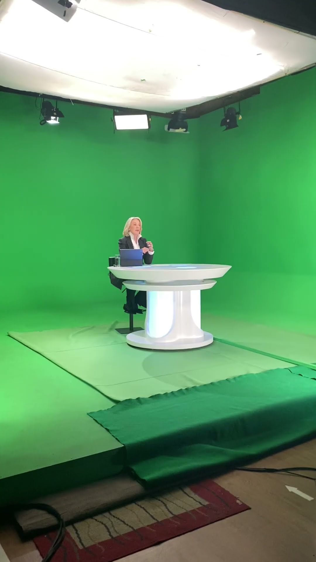 Detrás de cámaras con María Emma Mejía