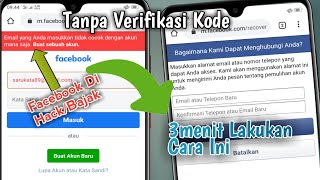 Terbaru 2020! Cara mengembalikan akun fb yang dibajak