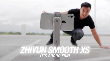Zhiyun Smooth XS Gimbal is soooooo fun!!