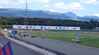 2011九州ロードレース選手権第1戦ST600スタート風景HSR.AVI