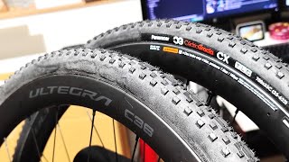 アルテグラのカーボンホイールにシクロクロスチューブレスタイヤ取付[Panaracer CGCX TLC]