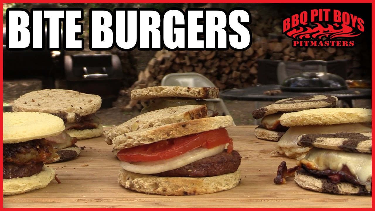 How to Grill Bite Burgers | Recipe | BBQ Pit Boys