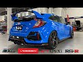 2021 Honda Civic Type-R Build | RS-R Lowering Springs | APEXi Full Exhaust | PRL Intake | Vossen HF5