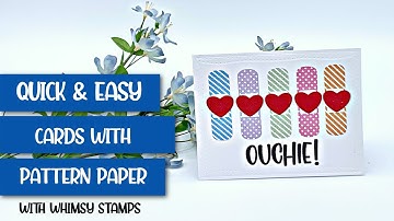 Quick & Easy Cards with Pattern Paper
