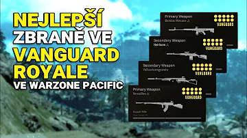 Je Warzone pouze Vanguard zbraně?