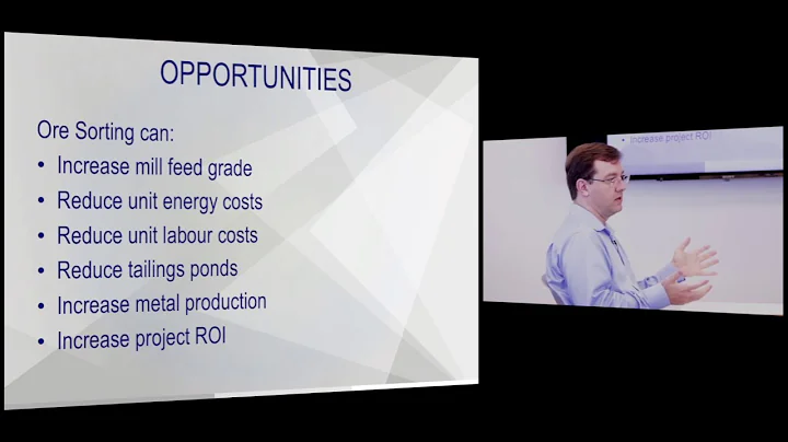 Sensor based ore sorting - McEwen Mining innovation series