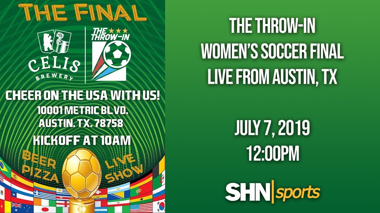 The ThrowIn Women's Soccer Final LIVE FROM Austin, TX YouTube