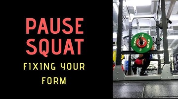 Exercise Library | Pause  Squat | How to improve your Squat | Better Stability Control & Leg Drive