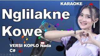 Yeni Inka - Nglilakne Kowe Karaoke Lirik | Koplo | Nada wanita/Cewek //cafekaraoke